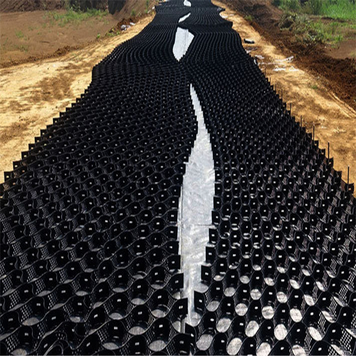 Geocell Channel Protection and Shoreline Protection